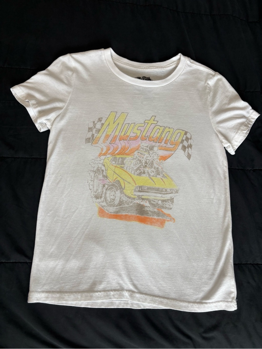 Lucky Brand Tee with Mustang Graphic